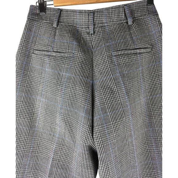 Rare Old Money Luxury AKRIS Punto 100% Wool Plaid Trousers, Women's Size 8 - Picture 4 of 10